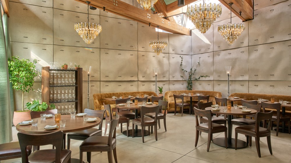 Inside the dining room