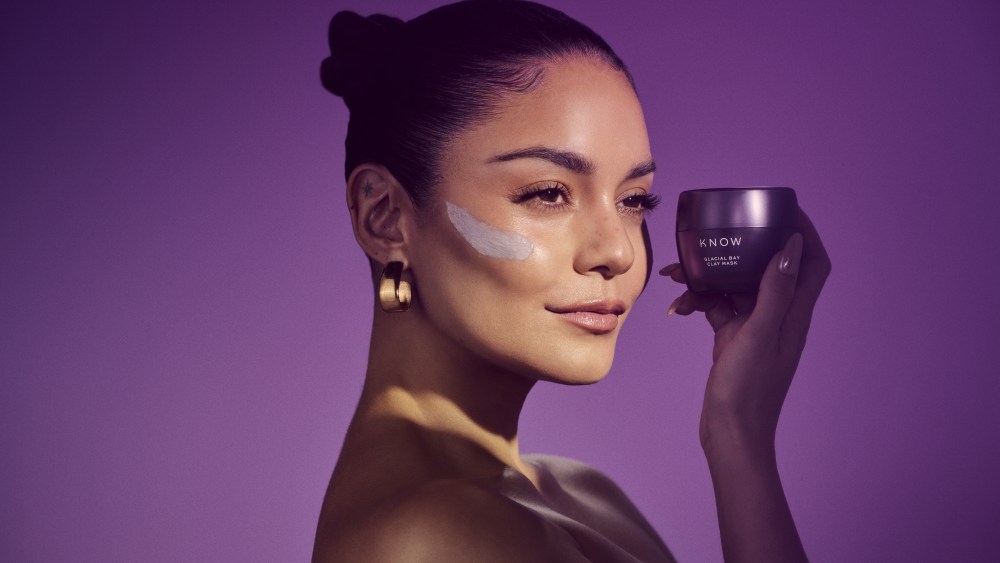 Vanessa Hudgens for Know Beauty's Glacial Bay Clay Mask.