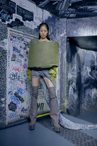 Backstage at Rick Owens RTW Fall 2023