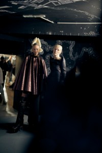 Backstage at Rick Owens RTW Fall 2023