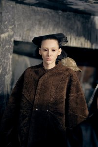 Backstage at Rick Owens RTW Fall 2023