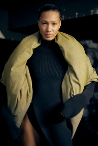 Backstage at Rick Owens RTW Fall 2023