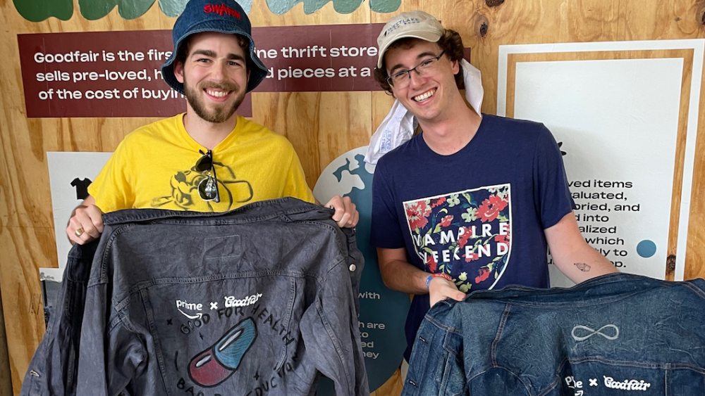 Amazon x Goodfair thrift collaboration for SXSW 2023