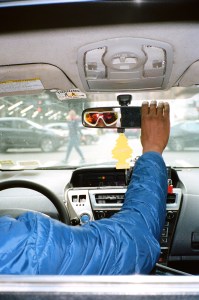Anonymous cab driver: Moncler’s sunglasses.