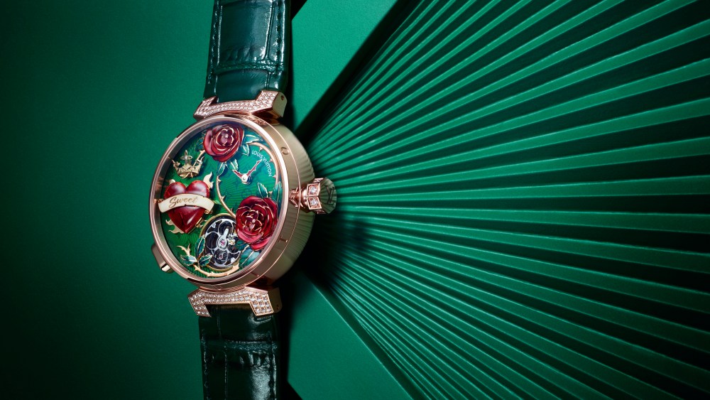 Louis Vuitton Tambour Fiery Heart
