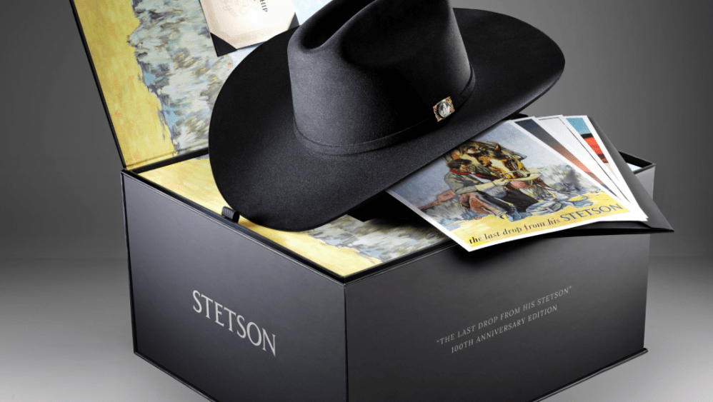 Stetson's limited-edition hat.