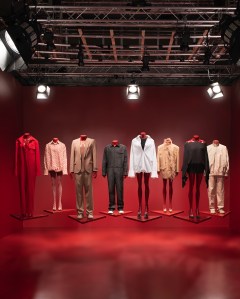 The display on Valentino e-commerce reinterpreted by stylists Alexandra and Mackenzie Grandquist.
