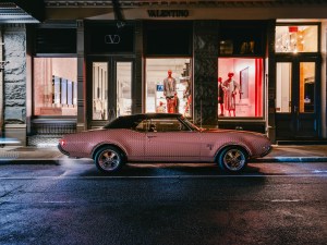 The Valentino New York store's windows reinterpreted by stylist Law Roach.