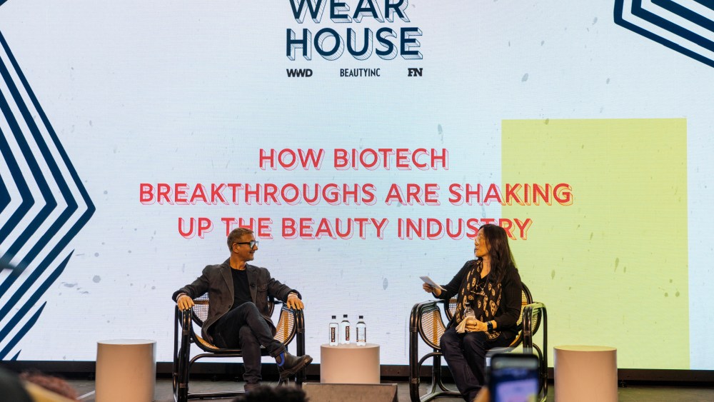 K18 CEO and cofounder Suveen Sahib with WWD technology reporter Adriana Lee.