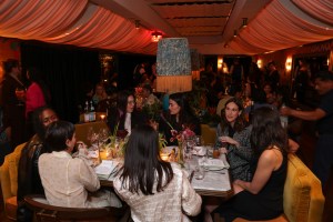 The scene at the Year of Action Committee Launch Dinner.