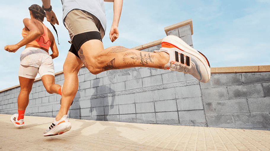 models in adidas ultraboost light shoe for testing review