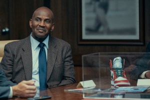 Julius Tennon as James Jordan in AIR                                              Photo: ANA CARBALLOSA                                         © AMAZON CONTENT SERVICES LLC