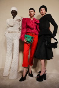 Backstage at Balmain RTW Fall 2023