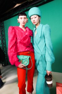 Backstage at Balmain RTW Fall 2023