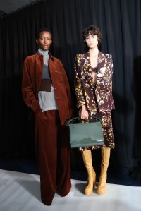 Backstage at Dries Van Noten RTW Fall 2023