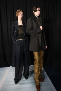 Backstage at Dries Van Noten RTW Fall 2023