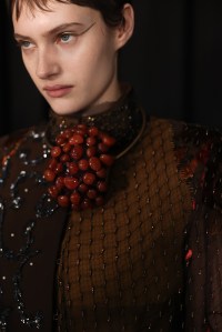 Backstage at Dries Van Noten RTW Fall 2023