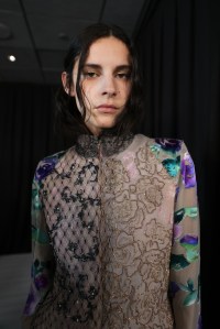 Backstage at Dries Van Noten RTW Fall 2023