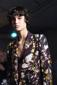 Backstage at Dries Van Noten RTW Fall 2023