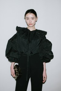 Backstage at Elie Saab RTW Fall 2023