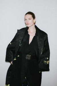 Backstage at Elie Saab RTW Fall 2023