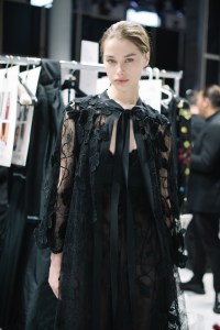 Backstage at Elie Saab RTW Fall 2023