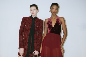 Backstage at Elie Saab RTW Fall 2023