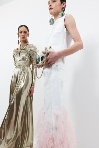 Backstage at Giambattista Valli RTW Fall 2023