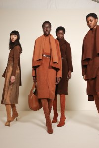 Backstage at Hermès RTW Fall 2023