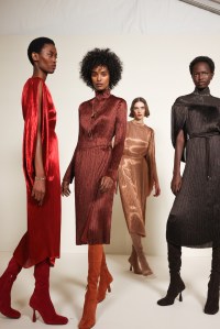 Backstage at Hermès RTW Fall 2023