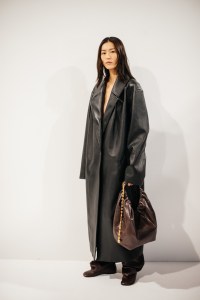 Backstage at Loewe RTW Fall 2023