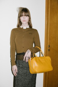Backstage at Miu Miu RTW Fall 2023