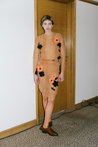 Backstage at Miu Miu RTW Fall 2023