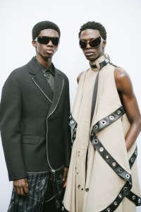 Backstage at Off-White RTW Fall 2023