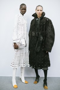 Backstage at Off-White RTW Fall 2023