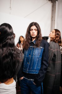 Backstage at Stella McCartney RTW Fall 2023