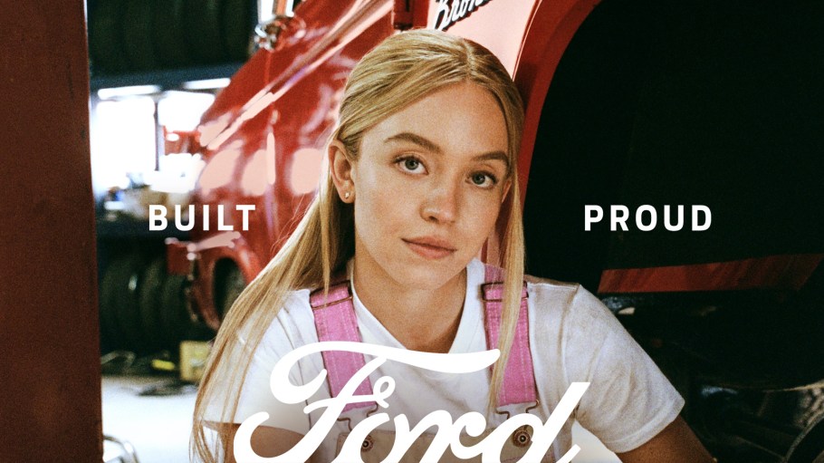 The Workwear Reimagined collection features pink-accented workwear.