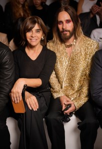 Carine Roitfeld and Jared Leto