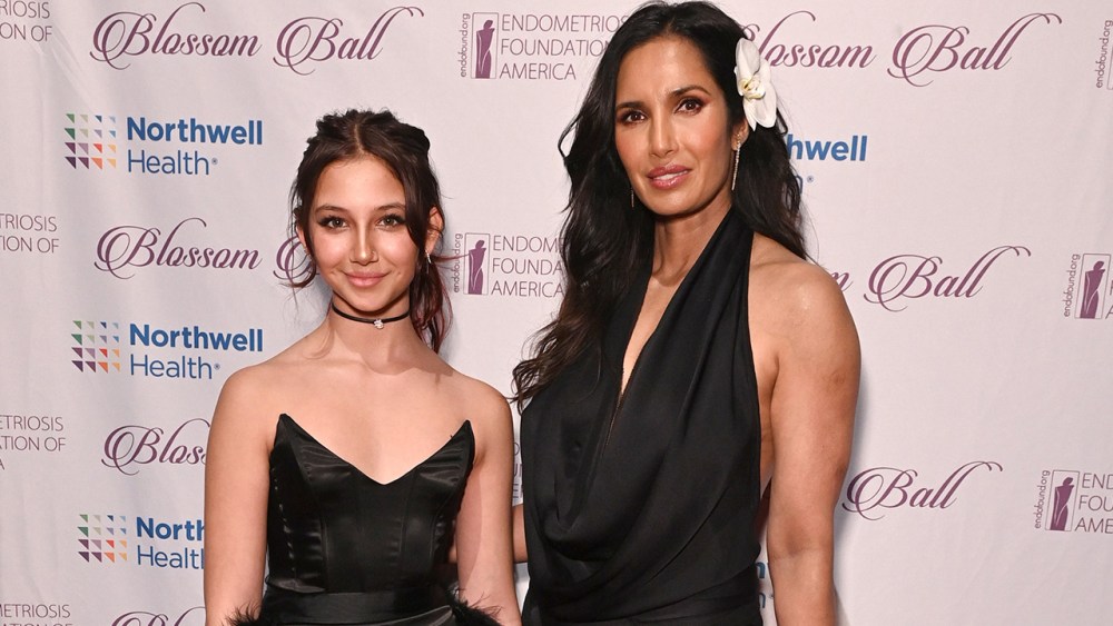 NEW YORK, NEW YORK - MARCH 20: (L-R) Krishna Thea Lakshmi-Dell and EndoFound cofounder Padma Lakshmi attend Endometriosis Foundation of America's (EndoFound) 11th annual Blossom Ball at Cipriani 42nd Street on March 20, 2023 in New York City. (Photo by Bryan Bedder/Getty Images for Endometriosis Foundation of America)
