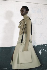 Backstage at Sacai RTW Fall 2023