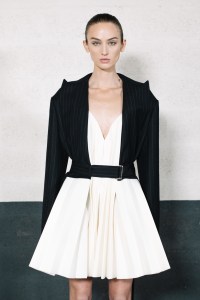 Backstage at Sacai RTW Fall 2023