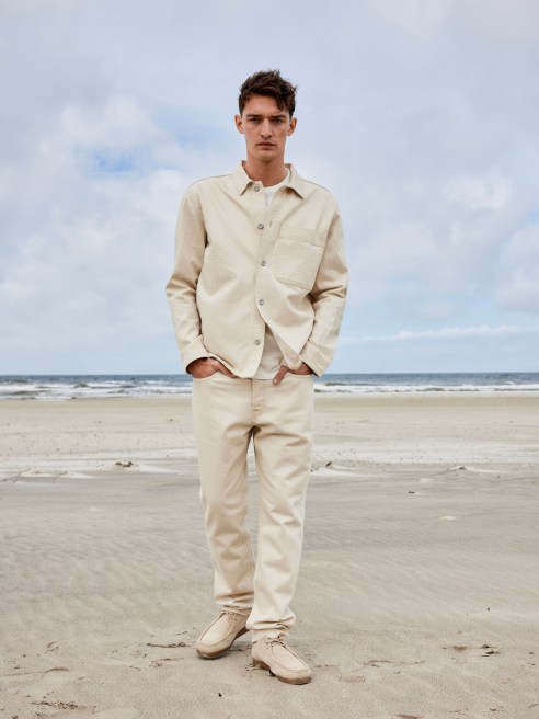 Organic cotton and recycled cotton are among the ingredients in Selected’s capsule collection.