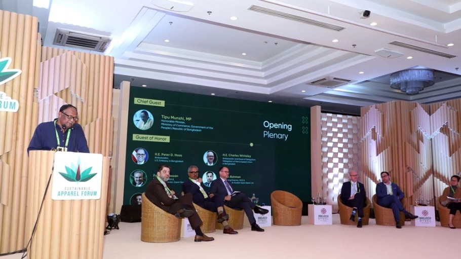 THE SUSTAINABLE APPAREL FORUM TOOK PLACE IN THE BANGLADESHI CAPITAL OF DHAKA ON MARCH 16.