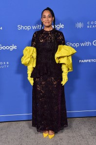 Tracee Ellis Ross, Fashion Trust Awards, Erdem, Christian Louboutin, Pumps