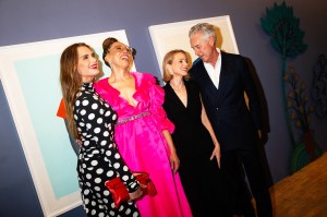 Brooke Shields, Amy Sherald, Naomi Watts and David Kratz