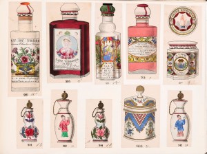 19th century perfume sample album by heritage French perfumery house, L.T. Piver.