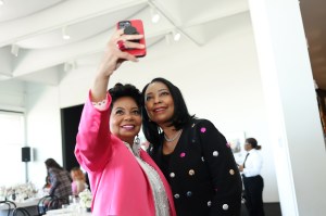 Sherron Lewis and Patricia Lewis
