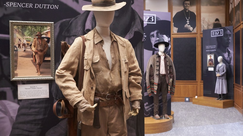 Yellowstone 1923 exhibit