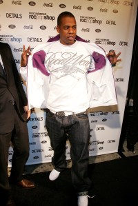 Jay-Z attends The Roc Pop Shop's opening party at Training Camp Sixth Avenue, 2006