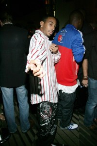 Ludacris attends the Usher Fragrance party at Cipriani's in New York.
